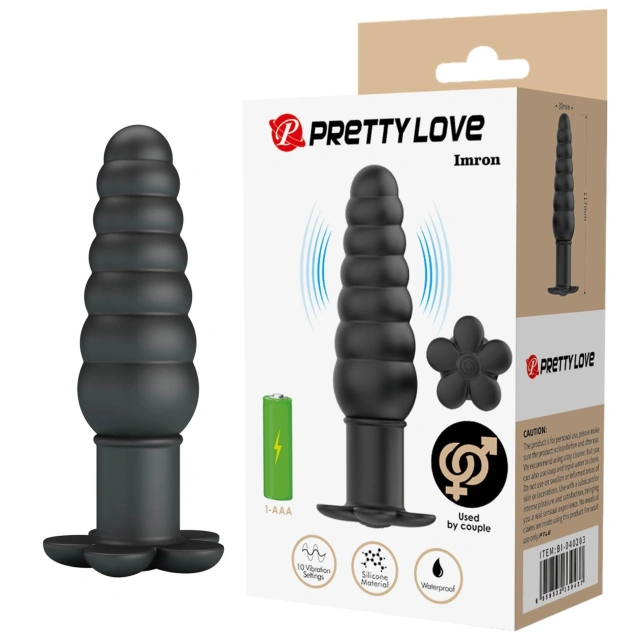 Korek Analny Imron Vibrating Anal Plug Pretty Love | 100% ORYGINAŁ| DYSKRETNA PRZESYŁKA